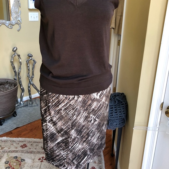 CLASSIQUES ENTIER “Graffiti-NTRL” Skirt, Sz 14 NWT - Picture 3 of 8